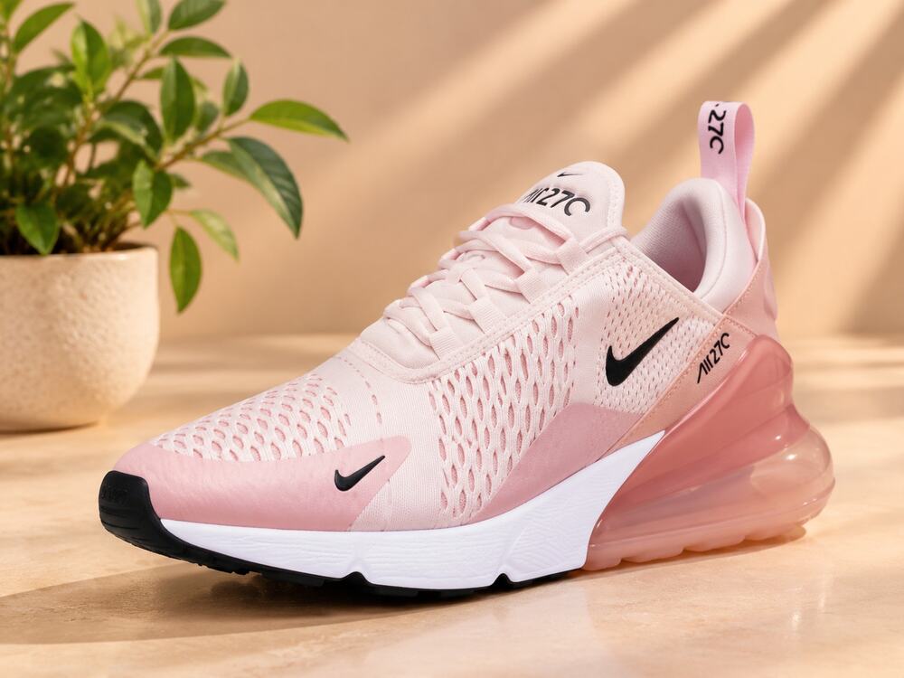NWT Nike Women's Air Max 270 Light Soft Pink 8.5
